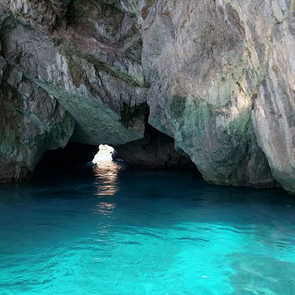 The Caves - Blue Grotto in Capri