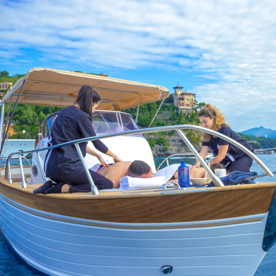 Massage on Boat on the Amalfi Coast